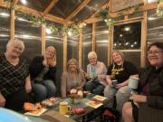 Cozy And Warm After Picking Our Bouquets 